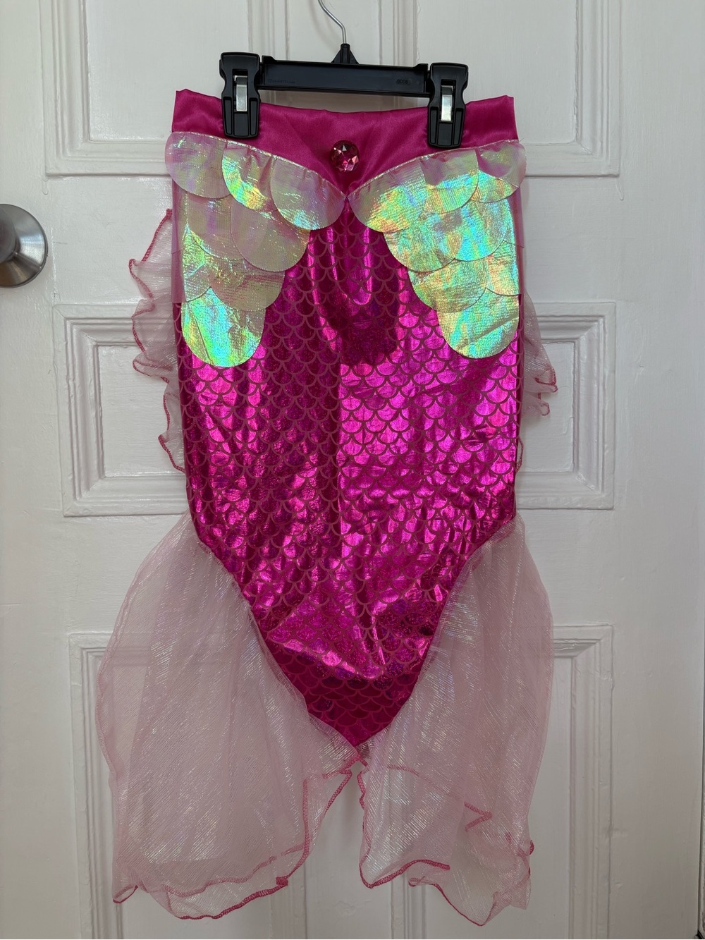 Girls Pink Mermaid Costume Bottom - Size 5-6